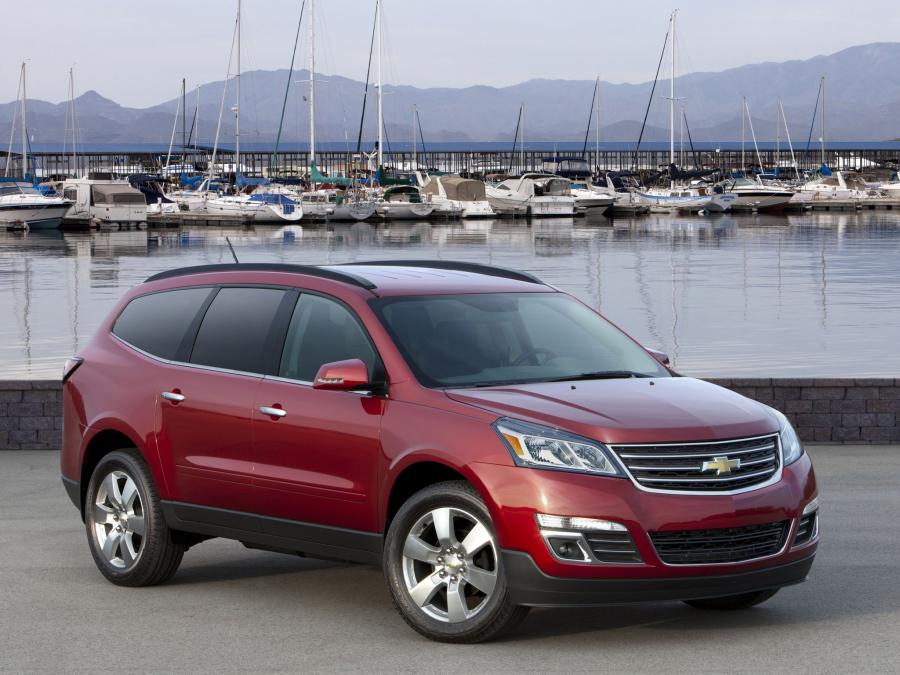 Chevrolet Traverse LTZ 2012 года  (фото 9 из 13)